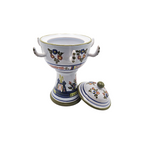 Porta Tazze in Ceramica d'Arte – Esclusivo Made in Italy Decorato a Mano