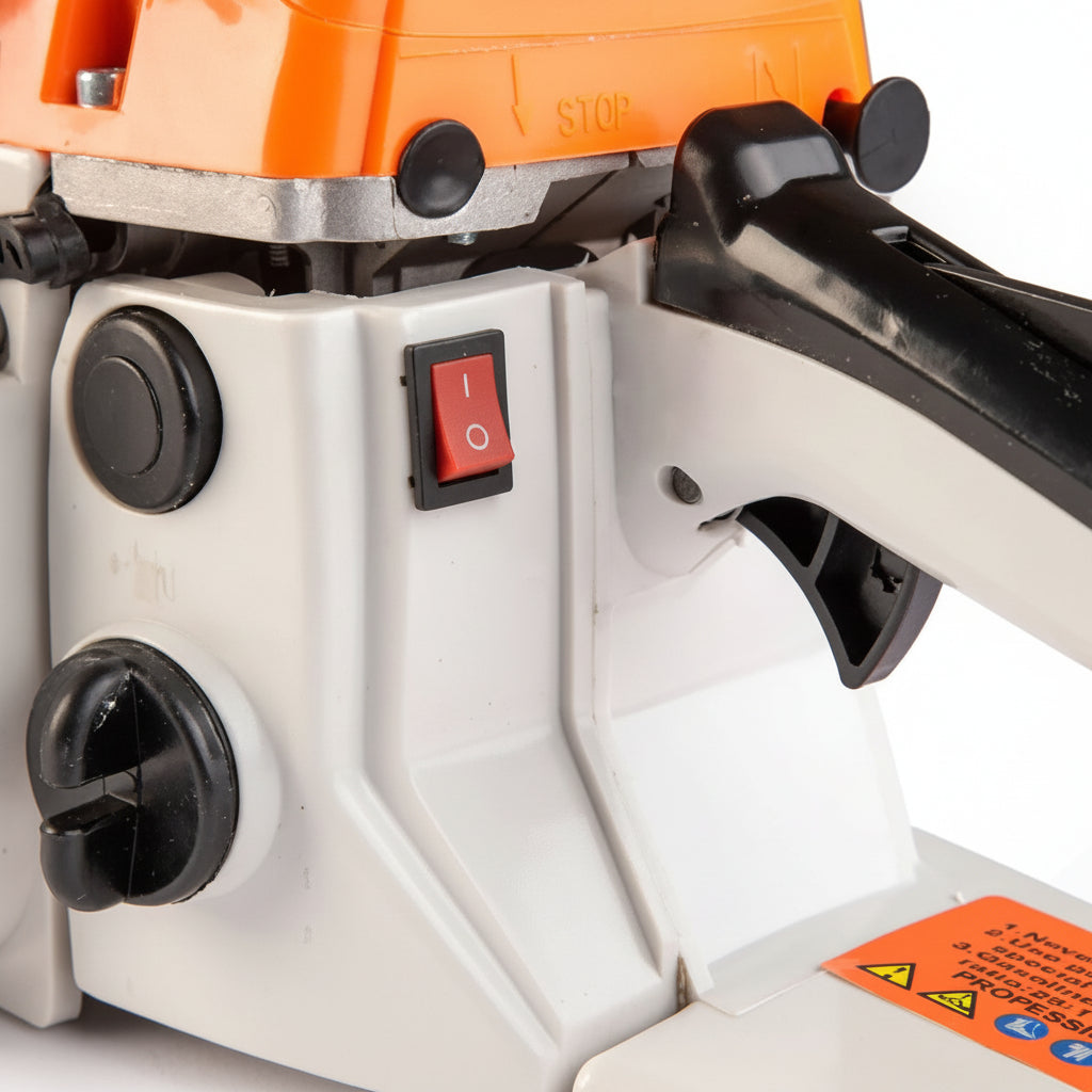 Motosega a Combustione 52cc 2 Tempi con Lama da 50 cm - Kit di Montaggio e Catena per Uso Professionale o DIY