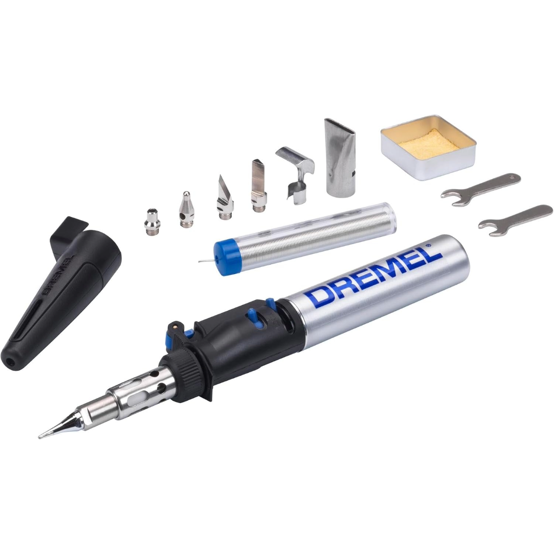 Dremel Versatip 2000 – Kit Saldatore e Pirografo a Gas Multiuso