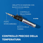 Dremel Versatip 2000 – Kit Saldatore e Pirografo a Gas Multiuso