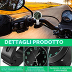 Orologio da Manubrio Universale Impermeabile e Luminoso per Moto e Bici