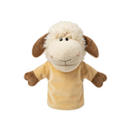 Marionette da Mano Lupo e Pecora in Peluche con Bocca Mobile