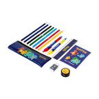 Pokémon Set Cancelleria per la Scuola - Kit con Astuccio, Matite e Quaderno