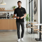 Polo Sportiva a Maniche Corte Brand Attila - Polo Tecnica Leggera Elegante