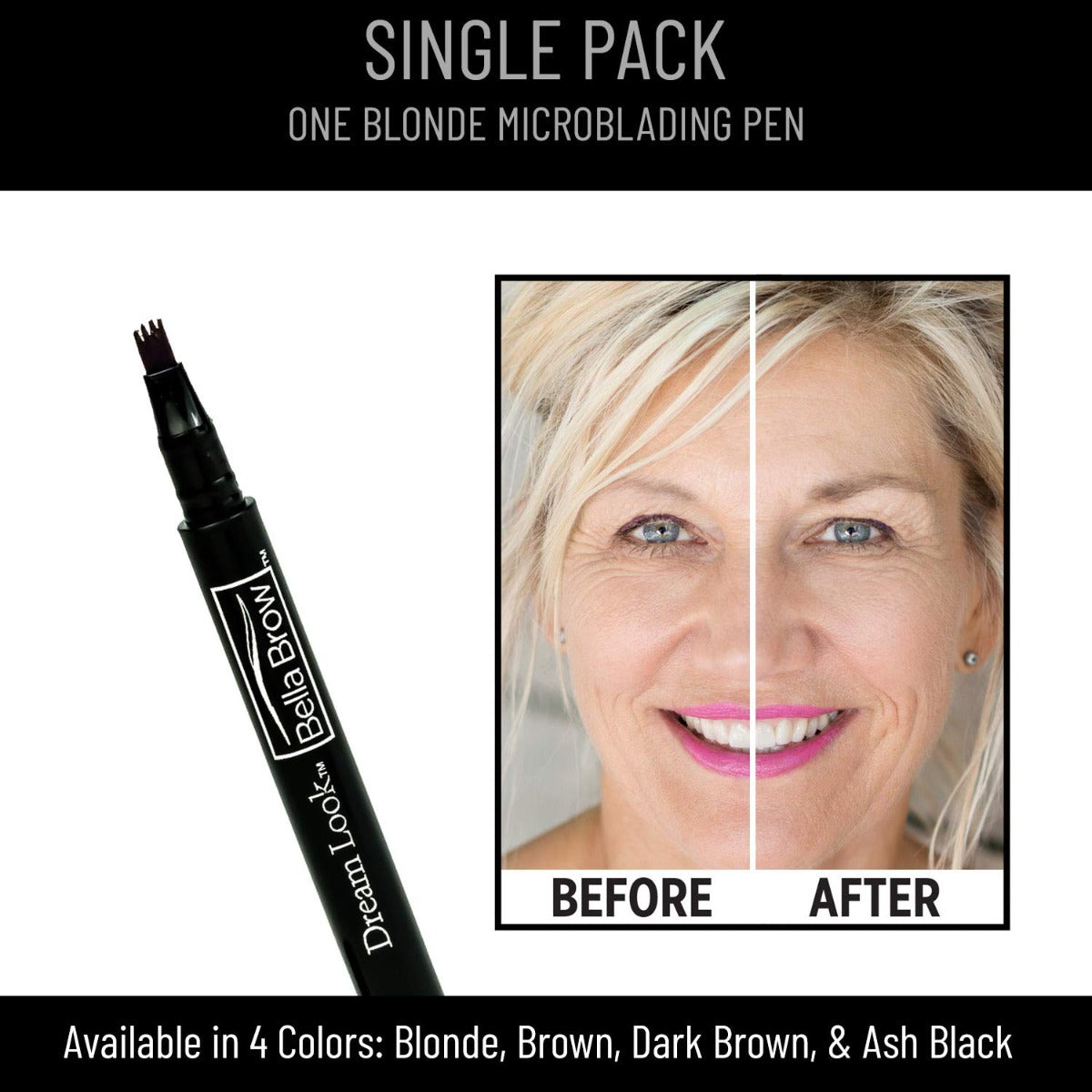 BELLA BROW By Dream Look, per Microblading Eyebrowpenna di precisione con applicatore