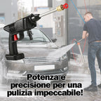 Kit 2 in 1 Idropulitrice Cordless + Soffiatore Doppia Batteria 48V con Accessori