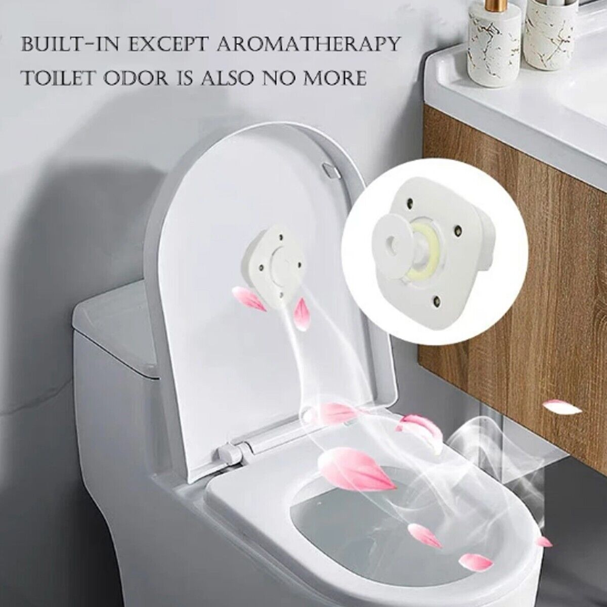 Sterilizzatore wc raggi ultravioletti uvc bagno profumo luce notturna usb