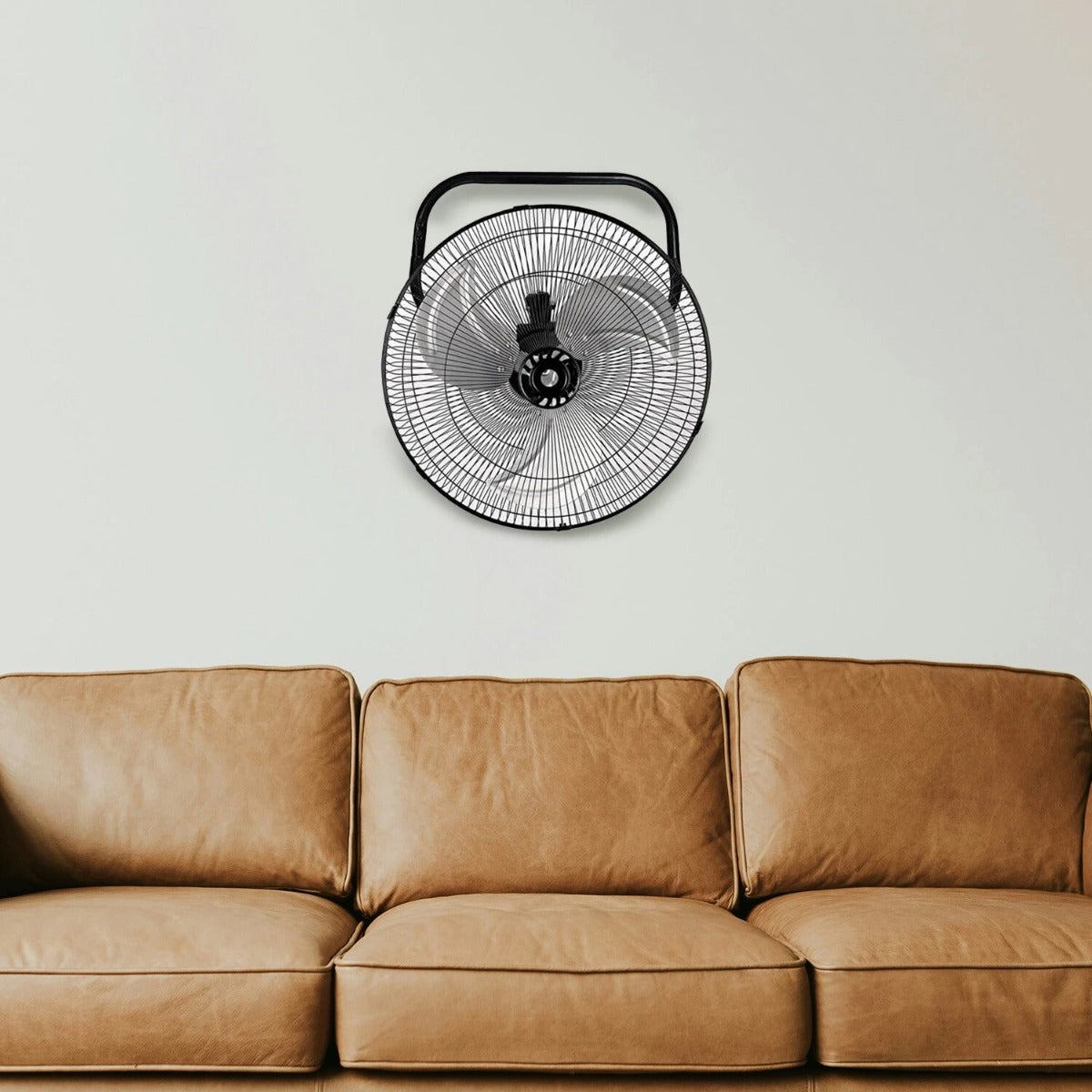 Ventilatore 3 in 1 a Piantana, da Tavolo e a Parete ø43cm Oscillante 3 Velocità Inclinazione Variabile  da parete da tavolo o da colonna