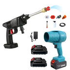 Kit 2 in 1 Idropulitrice Cordless + Soffiatore Doppia Batteria 48V con Accessori