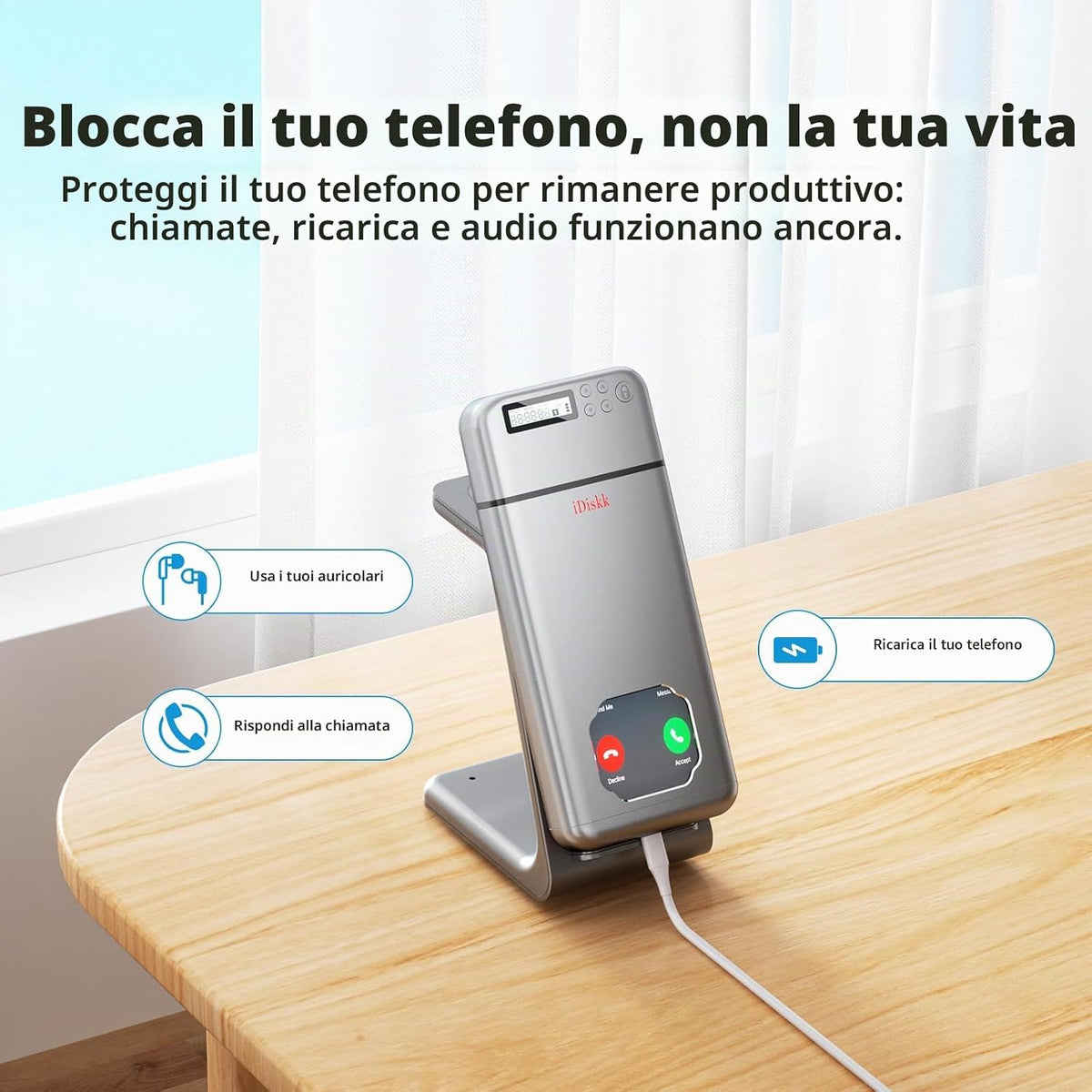 Scatola di Sicurezza in Metallo con Timer per Smartphone