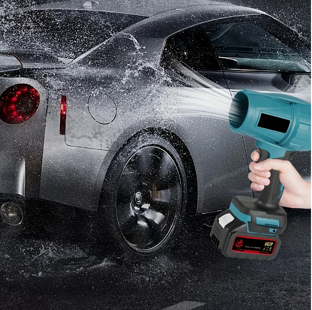 Kit Giardinaggio 4 in 1 – Motosega Elettrica 6" + Cesoia + Tagliarba + Soffiatore + 2 Batterie 88V al Litio Ricaricabili + Occhiali e Guanti