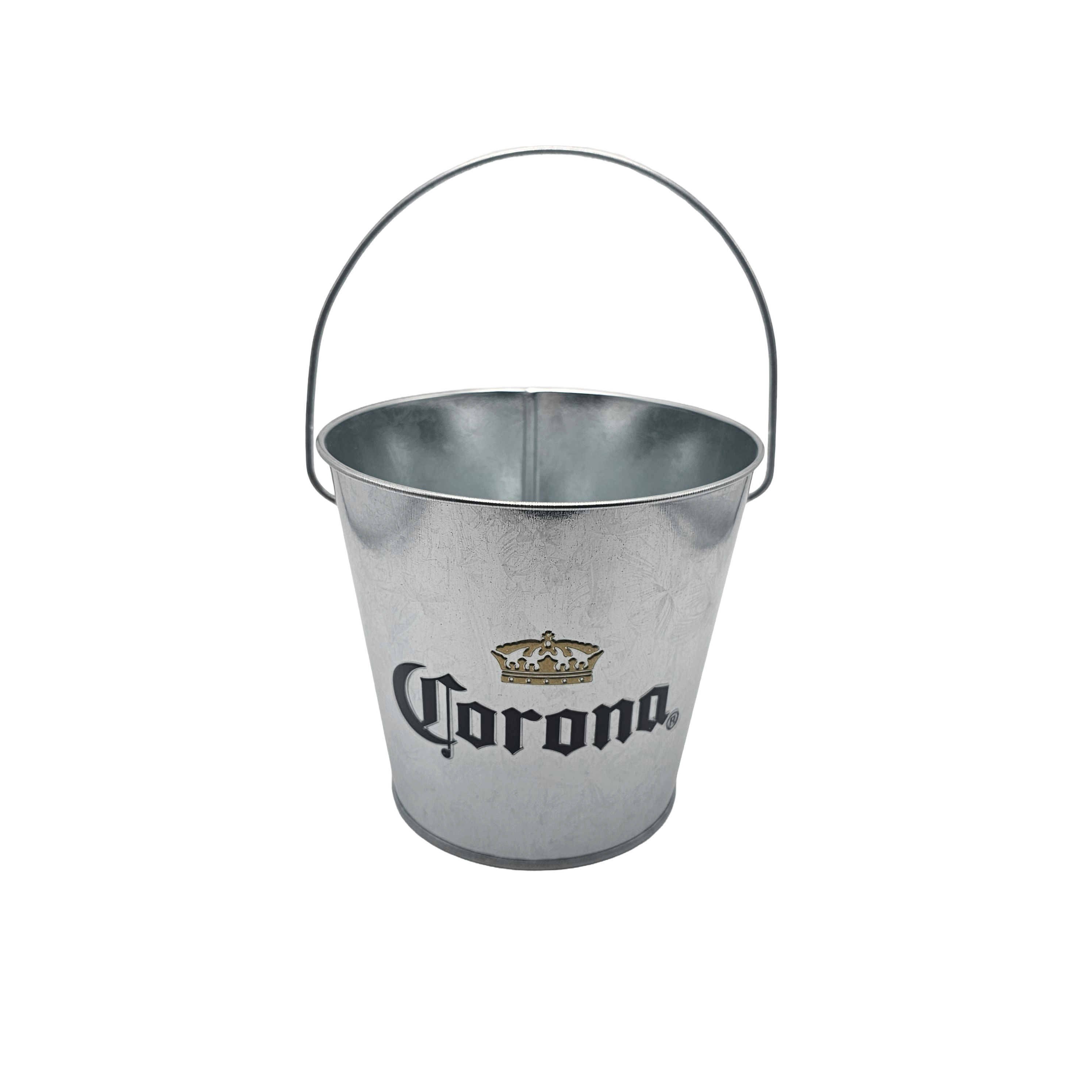 Secchiello Ghiaccio Ufficiale Corona Extra in Metallo Zincato