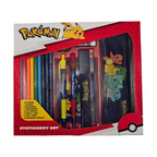 Pokémon Set Cancelleria per la Scuola - Kit con Astuccio, Matite e Quaderno