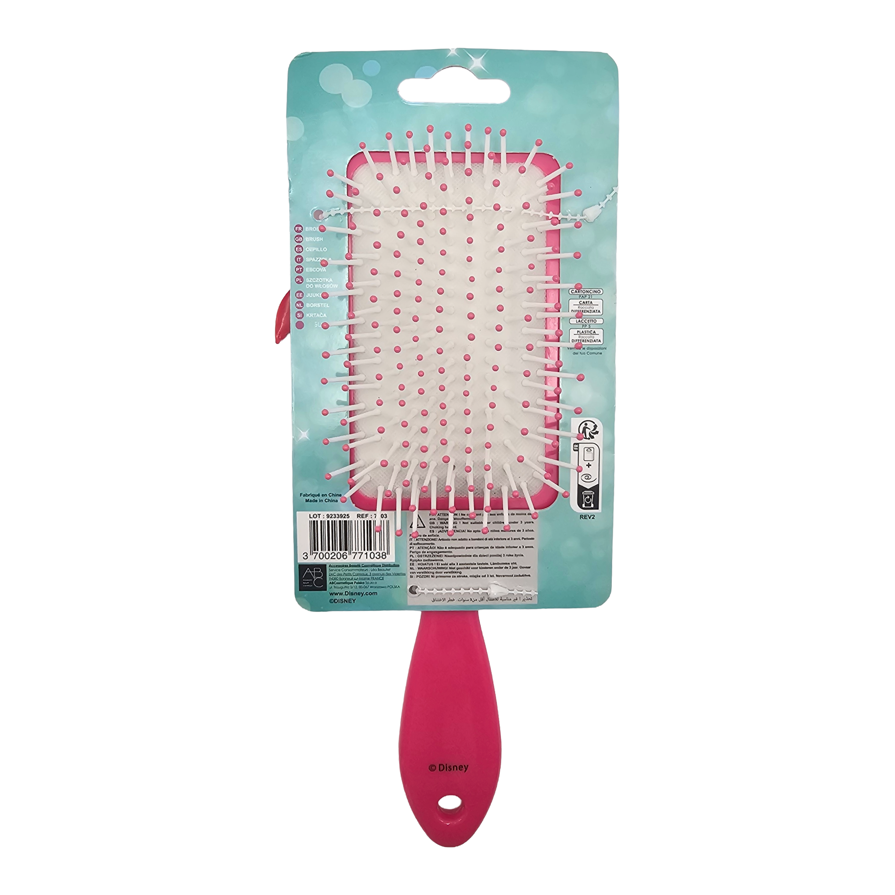 Spazzola per Capelli Disney Princess Ariel – Accessorio Originale La Sirenetta