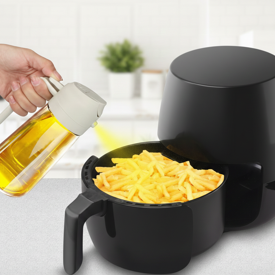 Spruzzino e Dosatore per Condimenti 2in1 Beper – Capacità 480 ml
