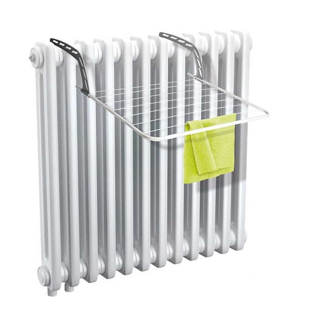 Stendibiancheria da Termosifone e Balcone con Bracci Regolabili e Ripiegabili – Salvaspazio, Robusto e Funzionale