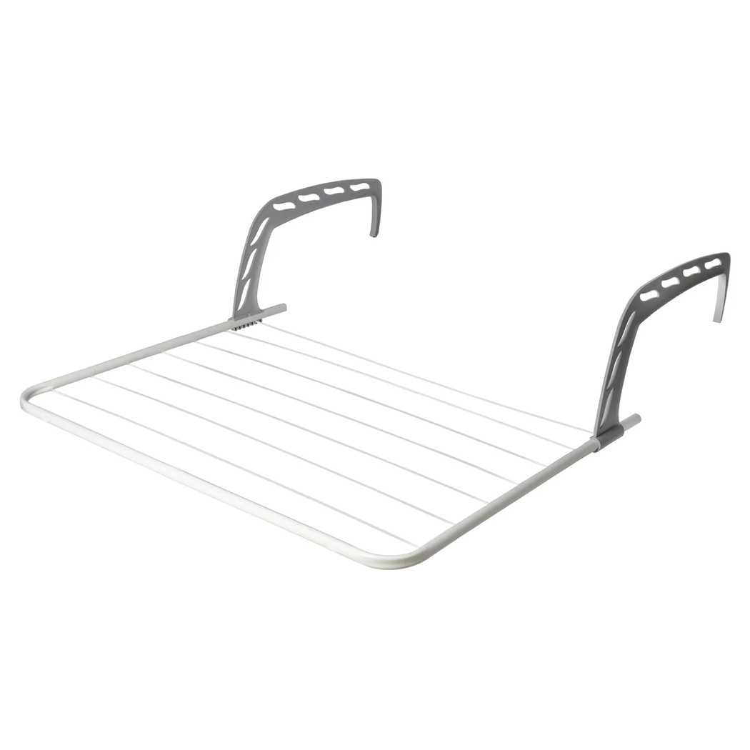 Stendibiancheria da Termosifone e Balcone con Bracci Regolabili e Ripiegabili – Salvaspazio, Robusto e Funzionale