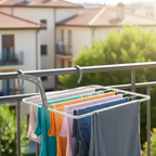 Stendibiancheria da Termosifone e Balcone con Bracci Regolabili e Ripiegabili – Salvaspazio, Robusto e Funzionale