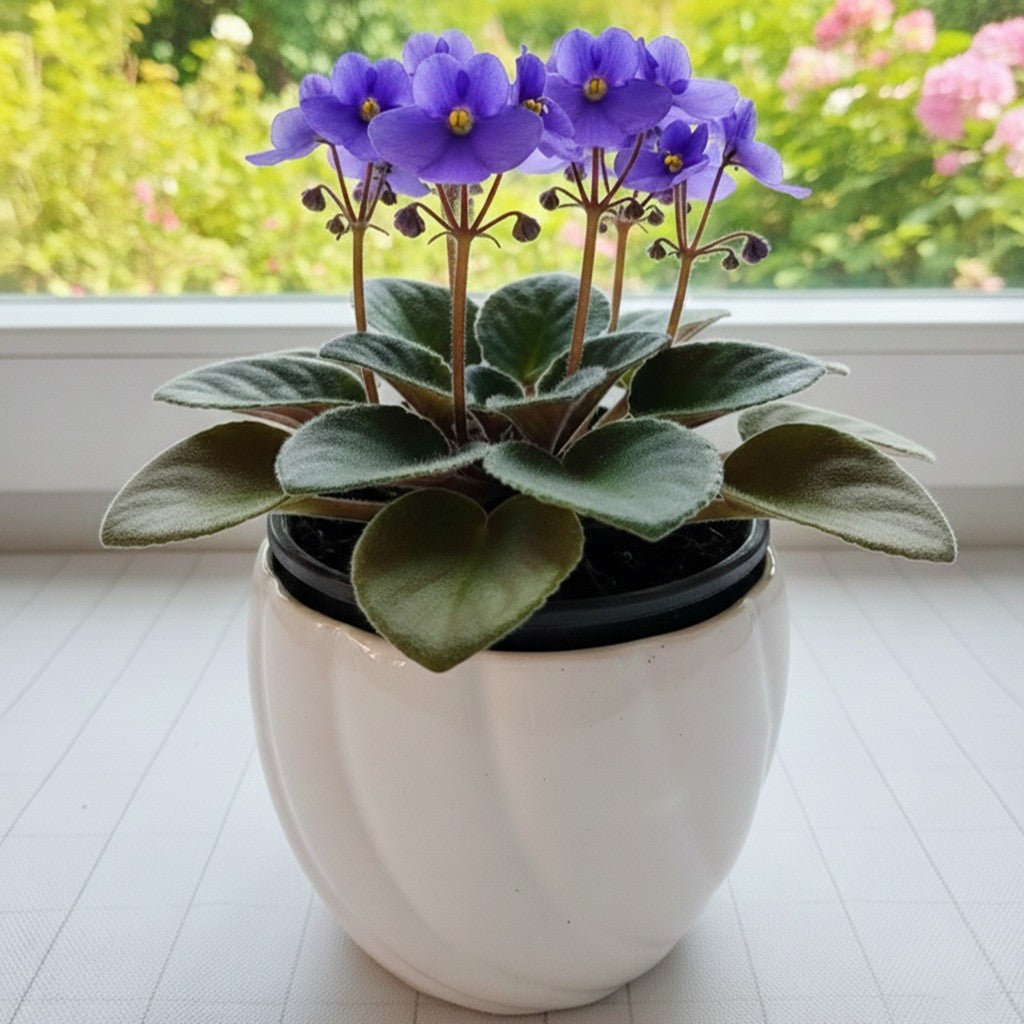 Vaso in Ceramica Bianca Made in Italy – Design a Spirale – con Piccoli Difetti