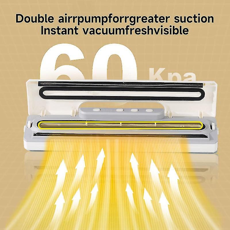 Macchina Sottovuoto Automatica per Alimenti – 135W, 3 Modalità, Accessori Inclusi