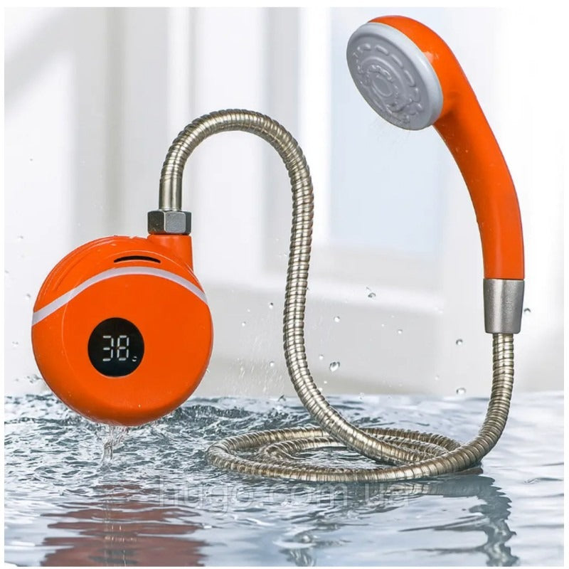 Doccia Portatile da Esterno con Pompa USB Ricaricabile - Ideale per Campeggio, Escursioni e Attività Outdoor