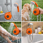 Doccia Portatile da Esterno con Pompa USB Ricaricabile - Ideale per Campeggio, Escursioni e Attività Outdoor