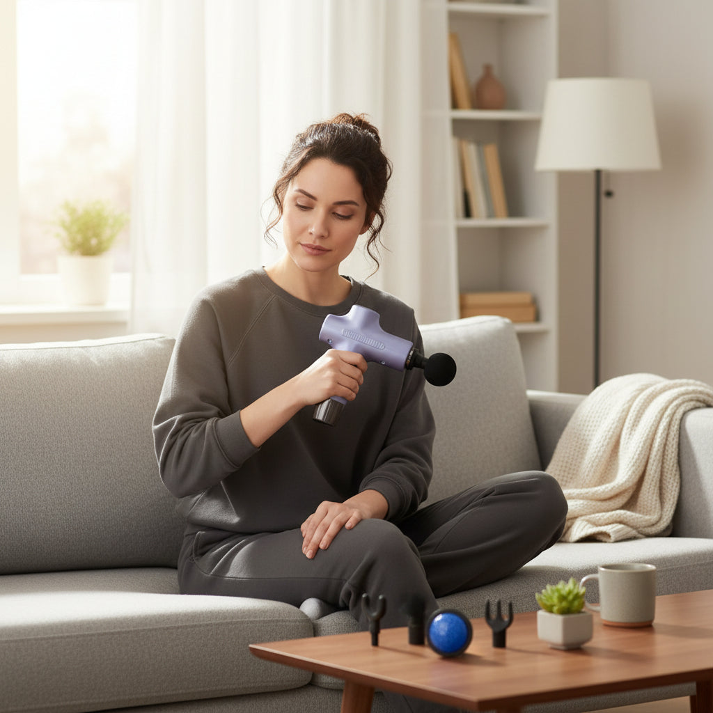 Massaggiatore a Percussione Manuale Plus con Funzione  Caldo-Freddo