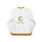 Giacca Bomber Attila", usa "Giacca Bomber Unisex Bianca Alta Qualità - Brand Attila - Stile Urban